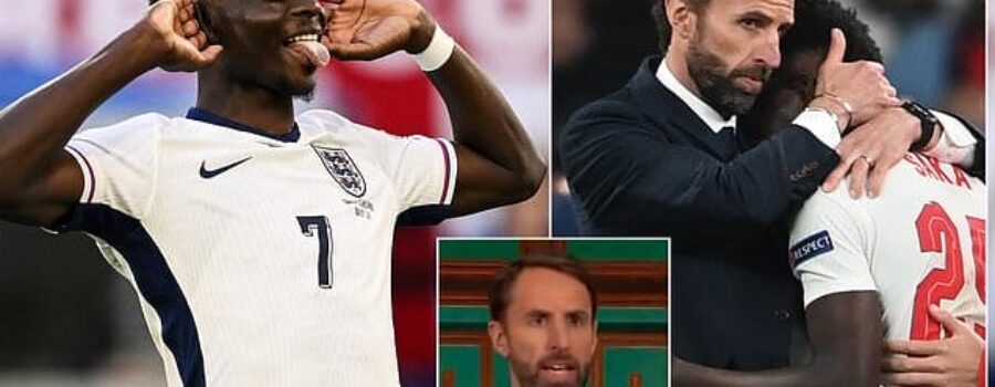 Gareth Southgate reveals the qualities that make Bukayo Saka special – as ex-England boss admits ‘I smile as soon as I see his name’