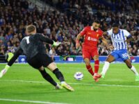 Brighton vs Liverpool LIVE: Brighton come from behind to stun champions after Salah’s huge miss