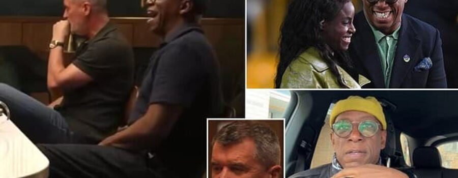 Roy Keane’s three-word joke about Eni Aluko leaves Ian Wright in stitches – after he was accused of ‘blocking’ opportunities for female pundits