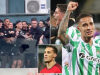 Real Betis fans send two-word chant to Antony in emotional scenes – after Spanish club chief issued update on Man United star’s future