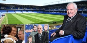 Everton’s legendary former player and manager Joe Royle takes an emotional tour of Goodison Park before Toffees finally leave the famous old ground