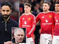 Paul Scholes criticises Ruben Amorim decision at Man United – suggesting the call is ‘madness’ on back of Red Devils reaching Europa League final