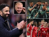 Paul Scholes thinks Tottenham are the ‘favourites’ to win the Europa League but reveals why he is backing Man United… although he feels Ruben Amorim is playing a ‘risky’ game