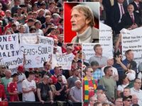 Man United fans hit out at Sir Jim Ratcliffe and Ineos’ brutal ticket price hikes as supporters send co-owners message during pre-match protest against West Ham