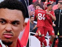 ‘Entitled’ Liverpool fans booing Trent Alexander-Arnold at Anfield risk ruining Premier League title celebrations, CHRIS SUTTON tells IAN LADYMAN on the latest ‘It’s All Kicking Off!’ podcast