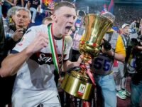Joy for Lewis Ferguson as Scotland midfielder skippers Bologna to their first silverware in 51 years with Coppa Italia triumph over AC Milan