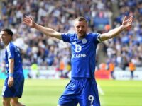 Leicester 2-0 Ipswich: Jamie Vardy scores 200th goal in 500th and final appearance for the Foxes