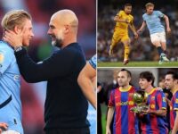 Pep Guardiola labels Kevin De Bruyne the ‘second-best passer’ he has worked with after Barcelona legend