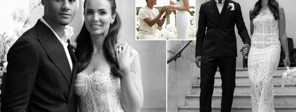 Aston Villa ace Ollie Watkins marries fiancee Ellie Alderson at lavish wedding – after England star proposed during stunning Lake Como holiday