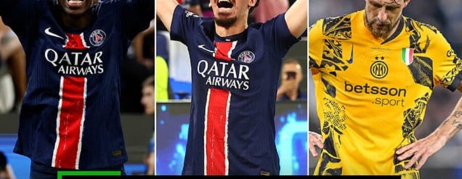 PSG 5-0 Inter Milan PLAYER RATINGS: Whose ‘special’ performance almost gave him the PERFECT score? Which Inter star had a ‘howler’? And who was a ‘nightmare to defend’?