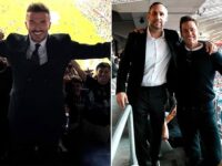 David Beckham lifts the lid on first meeting with Tom Brady as NFL legend joins friend at Champions League final