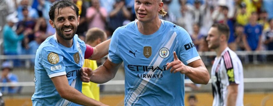 Erling Haaland hits 300th career goal as Man City make statement in Juventus thrashing