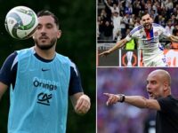 Man City open talks with Lyon over summer deal to sign £35m-rated France new boy Rayan Cherki