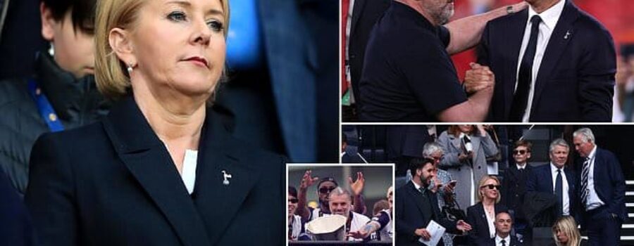 Daniel Levy’s right-hand woman LEAVES Tottenham after 20 years on Spurs board amid planned summer shake-up