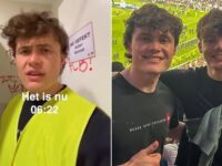 TikTokers spend 27 HOURS in stadium toilets to sneak into Champions League final for free – after infiltrating by posing as workers