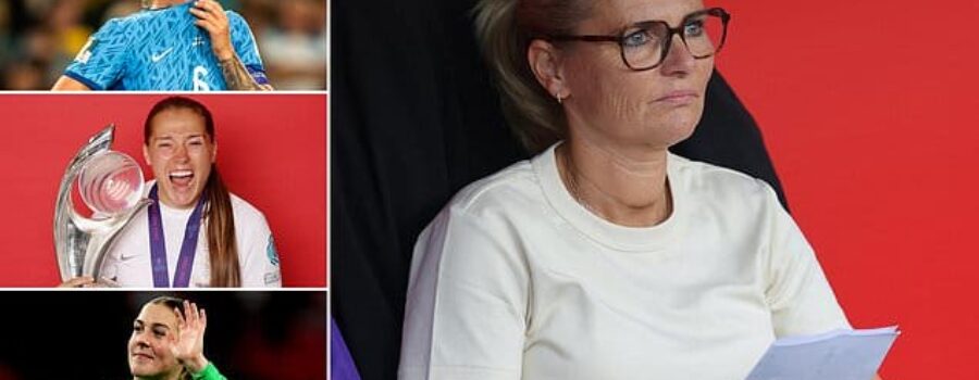 England exodus exposes lack of Plan B, writes TARA ANSON-WALSH, as Sarina Wiegman faces mounting crisis ahead of Euros title defence