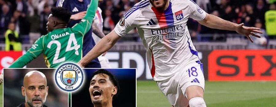 Man City working on fee for Lyon star who wants to join before the Club World Cup – after agreeing £46.3m deal for AC Milan midfielder Tijjani Reijnders