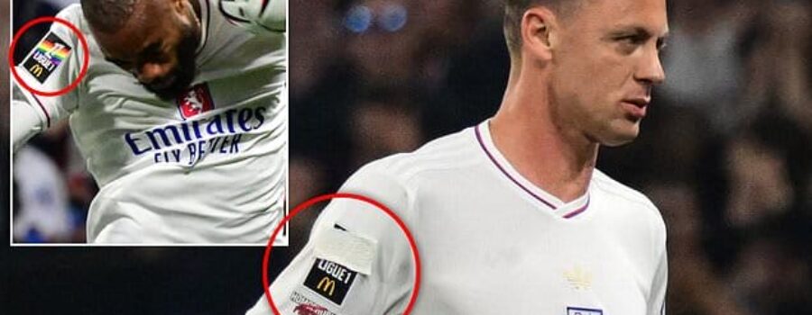 Former Man United star BANNED for taping over pride badge as he refused to endorse anti-homophobia campaign