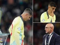 Emotional Alvaro Morata fights back tears and drops retirement hint after his penalty miss costs Spain Nations League crown