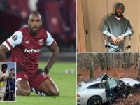 West Ham reveal contract situation for Michail Antonio as Jamaican striker’s deal expires while he continues recovery from near-fatal car crash