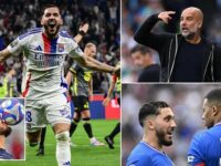 Man City agree £34million fee to sign French hotshot Rayan Cherki as Pep Guardiola closes in on landing youngster dubbed ‘one of the greatest technicians in Europe’