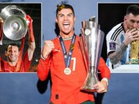 Revealed: Where Cristiano Ronaldo ranks among the most decorated footballers of all time after leading Portugal to Nations League glory