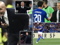 Luciano Spalletti bemoans ‘bad luck’ as his Italy reign ends with 2-0 win over Moldova just 24 hours after manager revealed he had been sacked