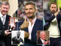 The rise of football’s Sirs: David Beckham joins prestigious list featuring Alex Ferguson and Gareth Southgate but who are the other 13 greats to be knighted?