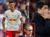 Arsenal’s £70m move for RB Leipzig’s Benjamin Sesko ‘hits stumbling block as Gunners grow frustrated’ in attempts to strengthen in attack