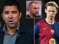 Barcelona sporting director Deco issues update on futures of three stars – including Frankie De Jong as Dutchman enters last year of his deal