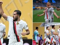 Man City 6-0 Al Ain: Rayan Cherki scores his first goal in sky blue in Club World Cup rout as Pep Guardiola’s men qualify for the round of 16 with one game to spare