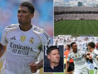Jude Bellingham claims Club World Cup pitches in the US ‘aren’t great at all’ and are ‘tough on the knees’ as Real Madrid star calls for protection for players one year out from World Cup