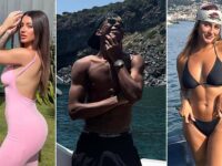 Lamine Yamal, 17, announces relationship status update after being spotted on romantic getaway with Colombian model, 29, before denying links with adult film star