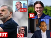 Tottenham chief ‘placed on gardening leave’ as summer shake-up continues after Ange Postecoglou’s sacking and Thomas Frank’s appointment