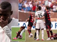 Nicolas Jackson hit with a two-game BAN by FIFA for his horror tackle just four minutes after coming on as a substitute in Chelsea’s Club World Cup defeat by Flamengo