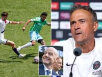 PSG boss Luis Enrique blasts FIFA over Club World Cup pitches as he compares them to ‘NBA courts full of holes’ – and claims the ball has been ‘jumping around like a RABBIT’