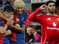 Barcelona plot Marcus Rashford loan move after Man United outcast revealed his desire to play alongside Lamine Yamal
