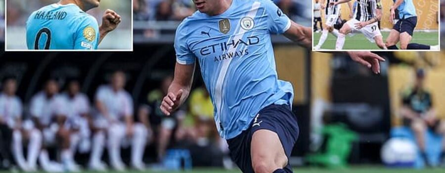 Erling Haaland hits incredible goal landmark at JUST 24 – as he comes off the bench to help Man City ease past Juventus in Club World Cup