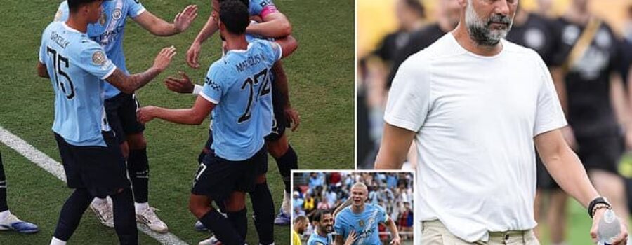 Man City players at risk of the chop stood up to be counted in statement win over Juventus… here’s who complicated Pep Guardiola’s transfer plans, writes JACK GAUGHAN