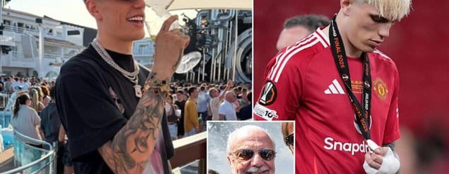 Napoli chairman sends transfer message to Alejandro Garnacho and makes vow to Man United outcast amid exile by Ruben Amorim