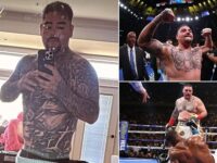 Former heavyweight champion Andy Ruiz Jnr shows off remarkable body transformation as the Mexican gets ready to return to the ring