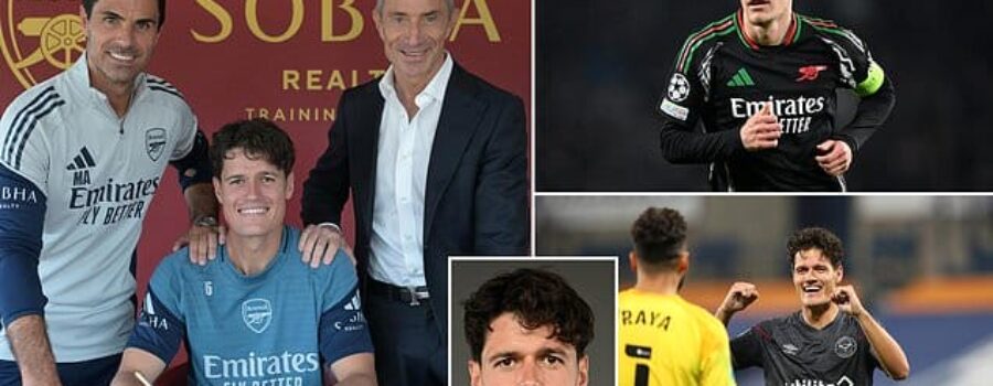 Revealed: The Martin Odegaard text that convinced Mikel Arteta’s latest summer signing Christian Norgaard to join Arsenal