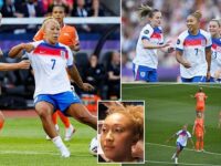 England’s golden girl: ‘Genius’ Lauren James’ journey from red card hell to Lionel Messi’s co-TV star