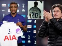 Tottenham confirm £55m signing of Mohammed Kudus from rivals West Ham as forward becomes Thomas Frank’s first major signing