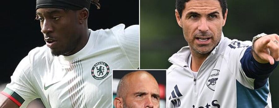 Arsenal agree Noni Madueke fee with Chelsea – with personal terms not an issue – as Mikel Arteta closes in on latest summer signing