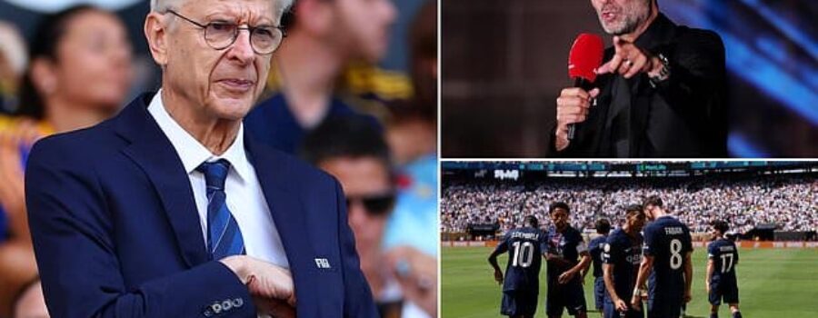 Arsene Wenger hits back at Jurgen Klopp’s claim that the Club World Cup is ‘the worst idea EVER implemented in football’