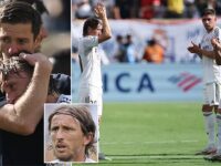 Luka Modric bids emotional farewell to Real Madrid after playing his final game for the club – bringing an end to his 13-year stay as he joins AC Milan