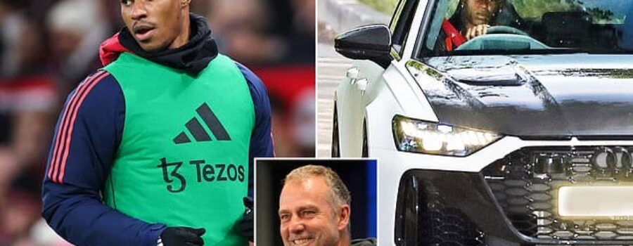 Marcus Rashford ‘given the greenlight by Barcelona head coach Hansi Flick’ as Man United outcast moves closer to Old Trafford exit