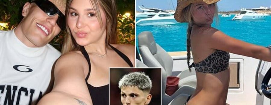 Alejandro Garnacho’s partner unfollows him on Instagram amid fresh rumours of a split – as Man United exile is ‘spotted with stunning Spanish influencer’