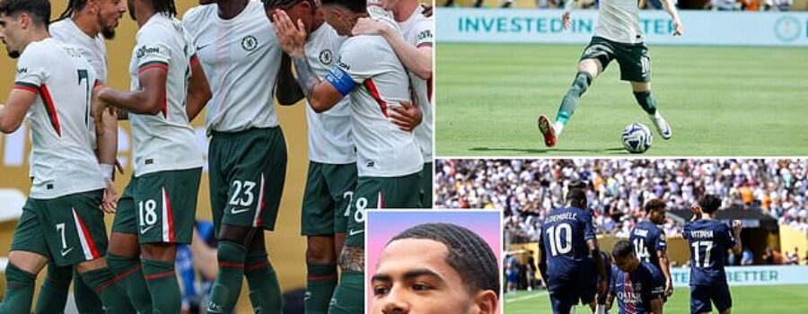 European champions PSG should be SCARED of Chelsea in Club World Cup final, claims Levi Colwill